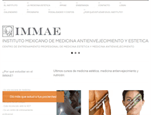 Tablet Screenshot of immae.net